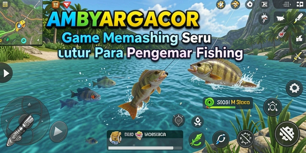 Tangkapan ikan yang menakjubkan dalam gameplay AMBYARGACOR.