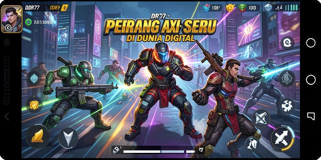 Tampilan gameplay seru dalam IDR77 dengan aksi mendebarkan.