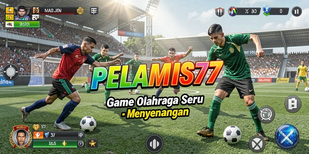 Gameplay PELAMIS77 dengan berbagai aktivitas olahraga yang mengasyikkan.